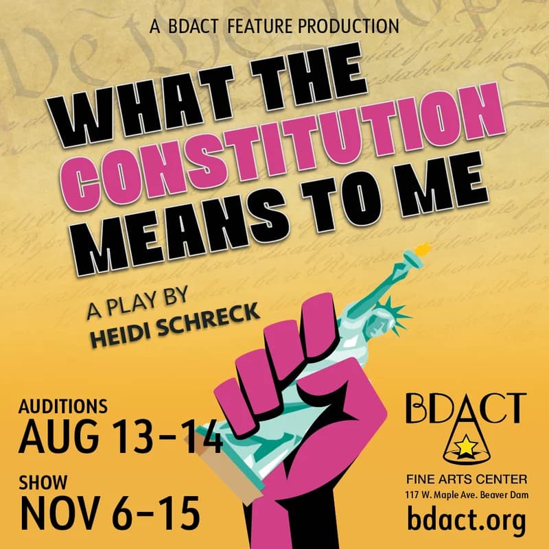 What the Constitution Means to Me show poster