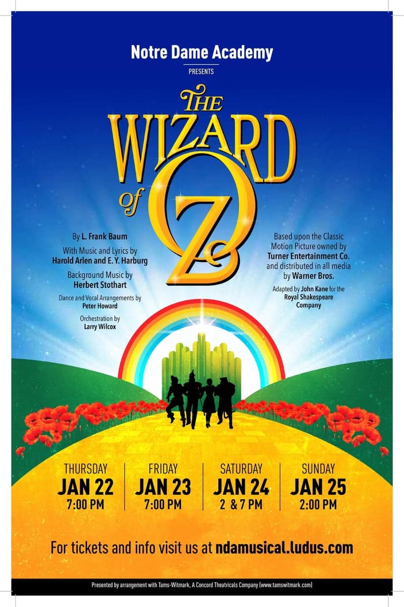 The Wizard of Oz (RSC Version) show poster
