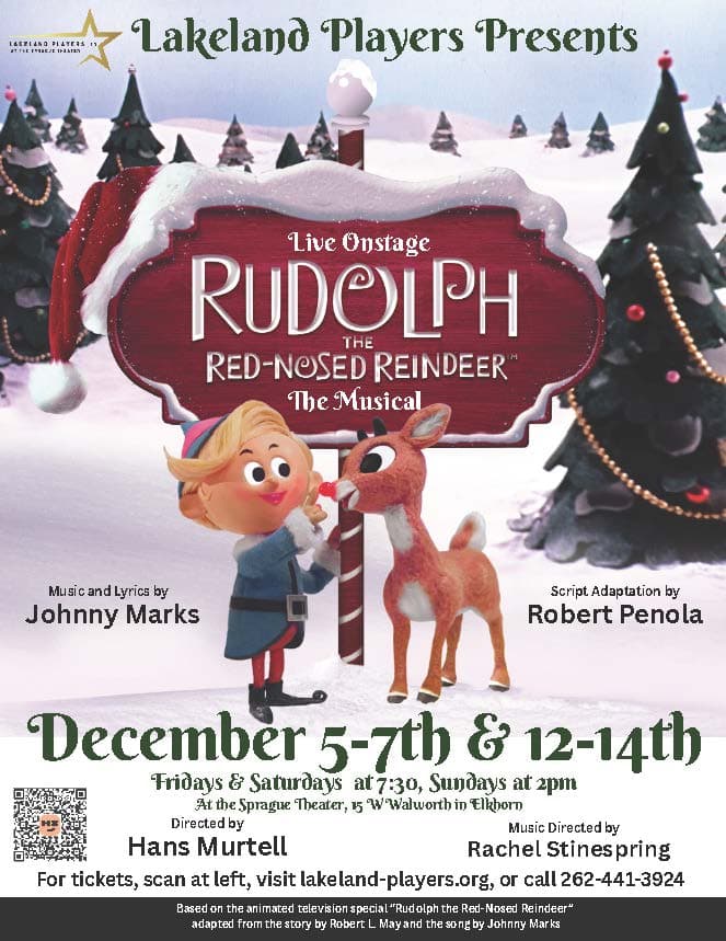 Rudolph the Red-Nosed Reindeer show poster