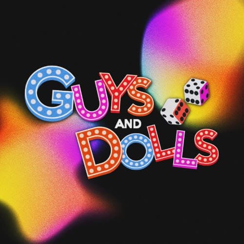 Guys and Dolls show poster